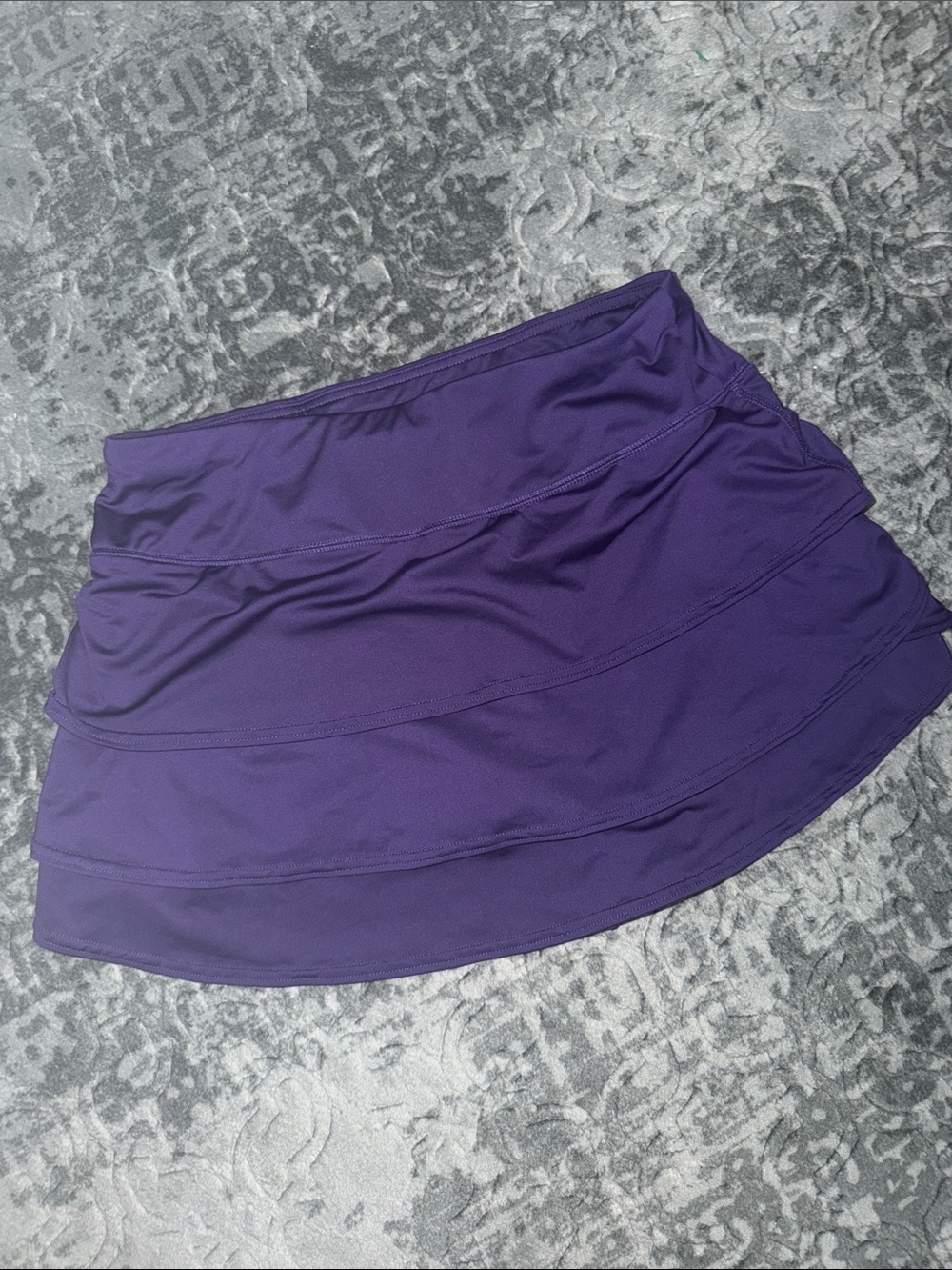 Athleta Purple Tiered Skort